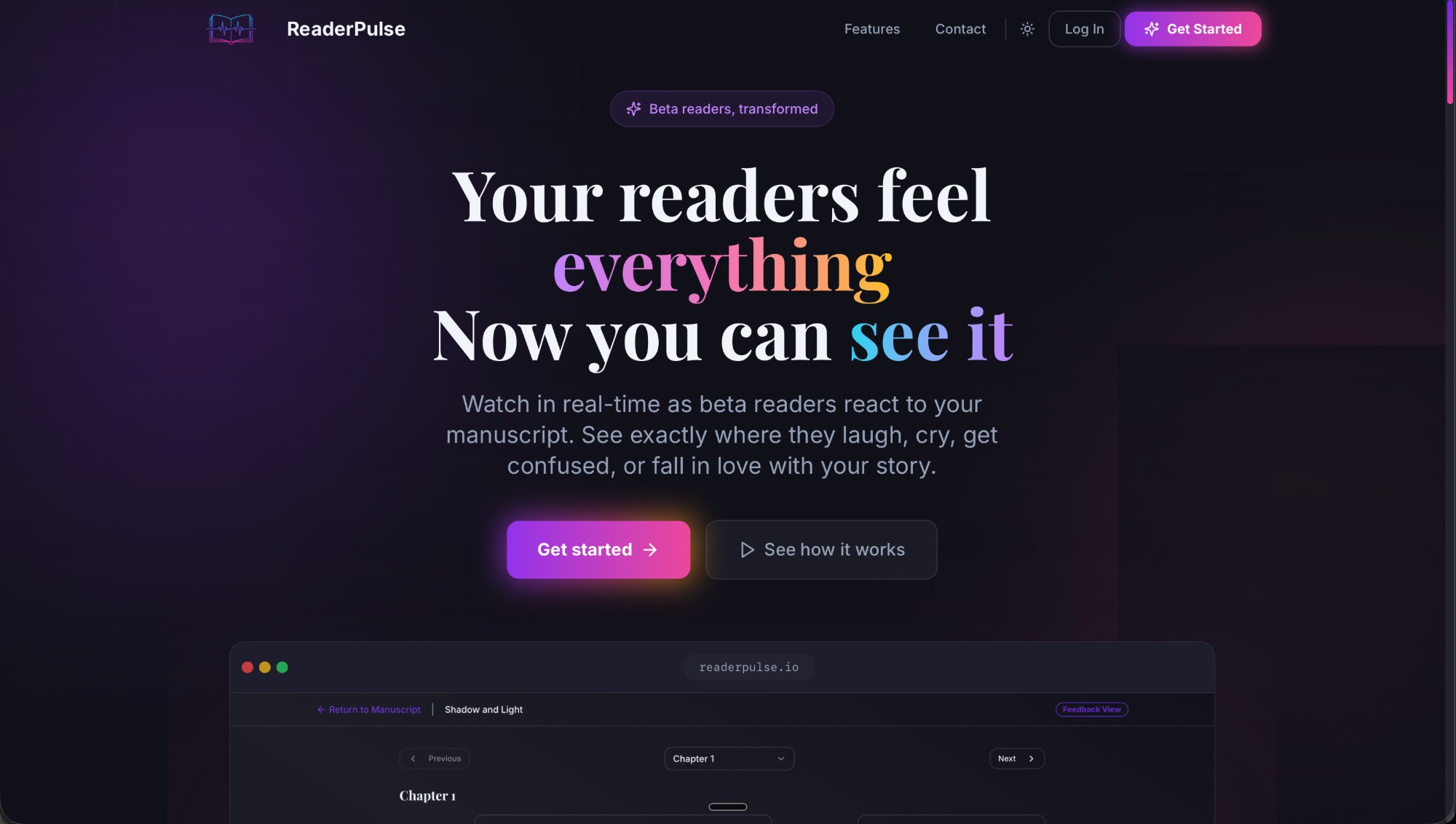 ReaderPulse.io Screenshot